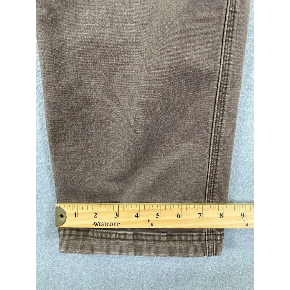 Duluth Flex Fire Hose Men's 36x32 (Fits 34x30) Standard Fit Brown Work Pants